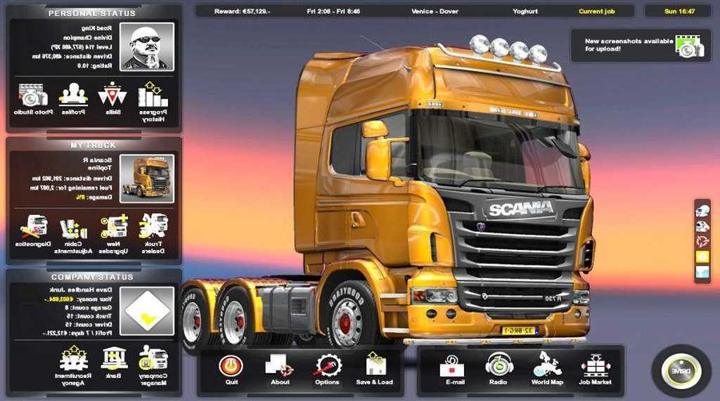 Euro Truck Simulator 2: Scandinavia Скачать бесплатно