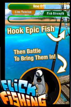 Flick Fishing Игры для iPhone / Симуляторы бесплатно