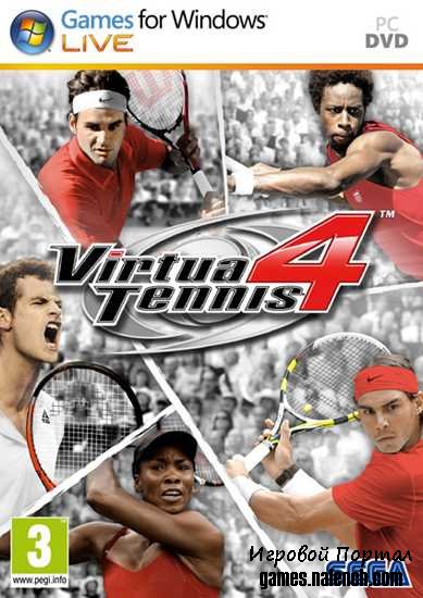 Скачать бесплатно Virtua Tennis 4